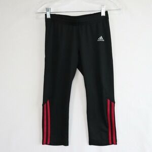 Adidas Pants Womens‎ Small ClimaCool Clima365 Activewear Workout Yoga Black Pink